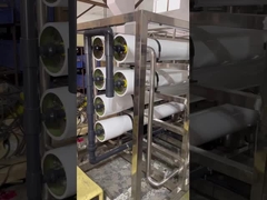 Hệ thống MR-BWRO-25TH RO với Filmtec Toray Membrane 50-100KW/H PLC Control
