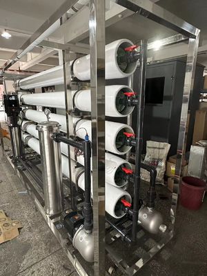 Giá tốt. 150-300 Psi áp suất RO hệ thống nước muối với Siemens S7 điều khiển PLC trực tuyến