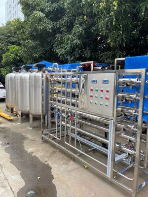 Giá tốt. Hệ thống làm sạch nước qua thẩm thấu ngược công nghiệp với tỷ lệ từ chối muối 98% trực tuyến