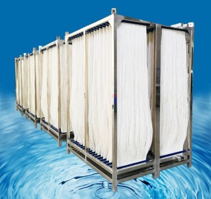 Giá tốt. Bạch cầu MBR sợi rỗng với vật liệu PVDF 0.02-0.04MPa áp suất làm việc trực tuyến