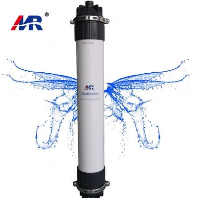 Giá tốt. Lớp màng UF kháng hóa học với diện tích bề mặt 10-77m2 và tốc độ dòng chảy 40-120LMH trực tuyến
