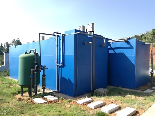 Giá tốt. Nhà máy xử lý nước thải 200m3 mỗi ngày Công nghệ AAO MBR trực tuyến
