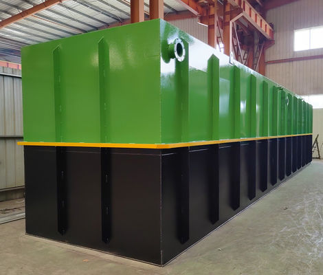 Giá tốt. Nhà máy xử lý nước thải màu đen / Xám AAO MBR 5-20KW trực tuyến