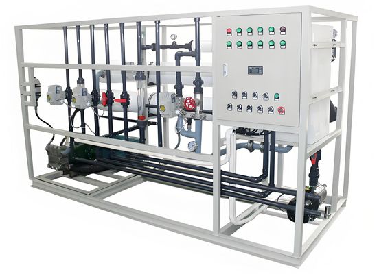 Giá tốt. Siemens S7 Máy khử muối nước biển được điều khiển bằng PLC 100 đến 1000 m3/ngày trực tuyến