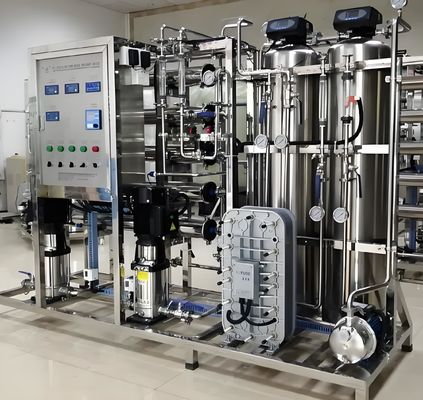 Giá tốt. Hệ thống RO EDI 2 giai đoạn với Siemens S7 PLC Control và UPVC / SS304 Fitting trực tuyến