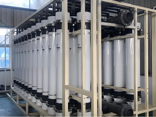 Giá tốt. Hệ thống siêu lọc SS304/PVC với 80% phục hồi và 99,99% loại bỏ SS trực tuyến