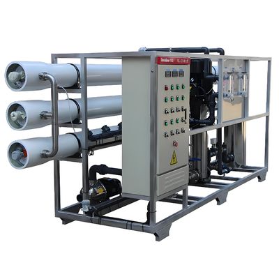 Giá tốt. 98% Hối thải muối Hệ thống RO nước muối với Siemens PLC điều khiển trực tuyến