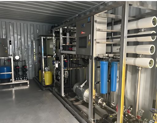 Giá tốt. Tỷ lệ khôi phục 50-70% Hệ thống RO chứa được cung cấp bởi bơm Grundfos / CNP trực tuyến