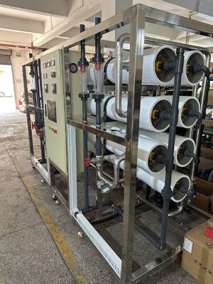 Giá tốt. Điều trị nước muối Hệ thống RO nước muối với công suất 15m3/giờ và tỷ lệ khôi phục 50-75% trực tuyến