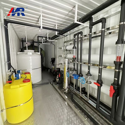 Giá tốt. Containerized 200m3 Per Day Reverse Osmosis System with 15 kW Power and 380 V Voltage for Borehole Water Treatment trực tuyến