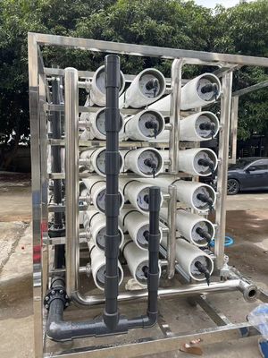 Giá tốt. Hệ thống xử lý nước RO công nghiệp thép không gỉ 60m3/h trực tuyến