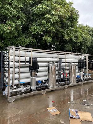 Giá tốt. Siemens S7 PLC Hệ thống RO 5 giai đoạn với tỷ lệ phục hồi 50 ~ 65% trực tuyến
