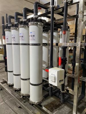 Giá tốt. Hệ thống siêu lọc SS304 / PVC 10-100 M3 / giờ với 99,99% loại bỏ SS trực tuyến