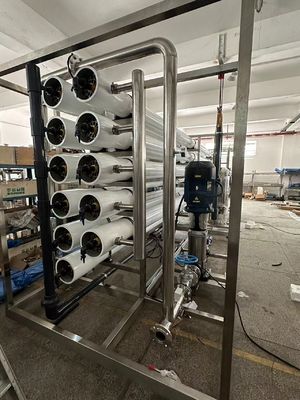 Giá tốt. Hệ thống lọc nước RO công nghiệp Tỷ lệ phục hồi 50%-65% Cho uống trực tuyến