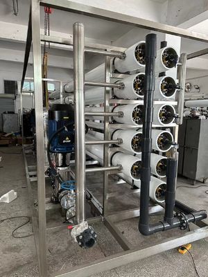 Giá tốt. 98% Tỷ lệ từ chối muối Hệ thống RO công nghiệp Tự động lọc nước trực tuyến