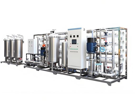 Giá tốt. Hệ thống RO công nghiệp đô thị với điều khiển PLC Siemens S7 trực tuyến