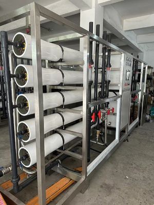 Giá tốt. 99% Phân thải muối Hệ thống RO công nghiệp cho nước đô thị Tỷ lệ phục hồi cao 50% -65% Được làm từ SS304/PV trực tuyến