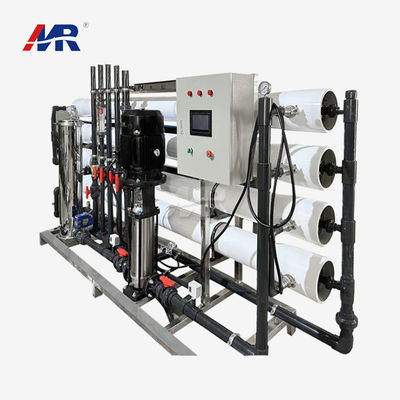 Giá tốt. Hệ thống RO công nghiệp màng Filmtec với tỷ lệ phục hồi 50% -70% ở nhiệt độ nước thức ăn 5-45 °C trực tuyến