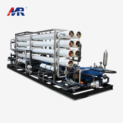 Giá tốt. Hệ thống khử muối nước biển công suất lớn với tỷ lệ khử muối 99,5%, công suất 200m3-1000m3/ngày và Bơm Danfoss trực tuyến